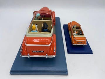 Moulinsart - Tintin - Tintin au Tibet – Cabriolet rouge du