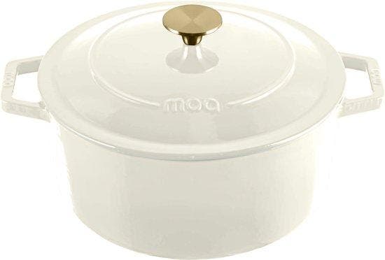 2dekans | MOA Gietijzeren Braadpan - 5,7L - Voor Alle, Huis en Inrichting, Keuken | Potten en Pannen, Ophalen of Verzenden