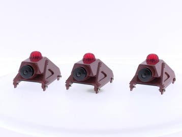 Schaal 0 Lionel 2283 set van 3 bumpers #8453 (0 (1:45)), Ophalen of Verzenden, Rails