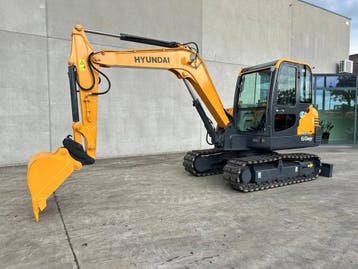 Veiling: Rupsgraafmachine Hyundai R60VS Diesel 2018, Ophalen