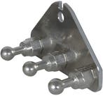 Plaque de connexion à la terre de Dehn avec points de boule, Verzenden