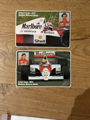 Mclaren - Formula One - Ayrton Senna - 1990 - Stickers, Nieuw