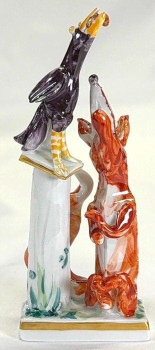 Meissen - Beeldje - Peter Strang (2) - Hard-paste porselein, Antiek en Kunst, Antiek | Glaswerk en Kristal