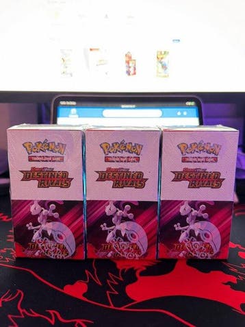 Pokémon - 3 Booster box - Half - Scarlet & Violet - Destined, Nieuw