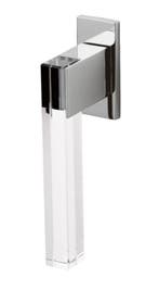 Olivari raamkruk Ice Cube chroom transparant, Nieuw