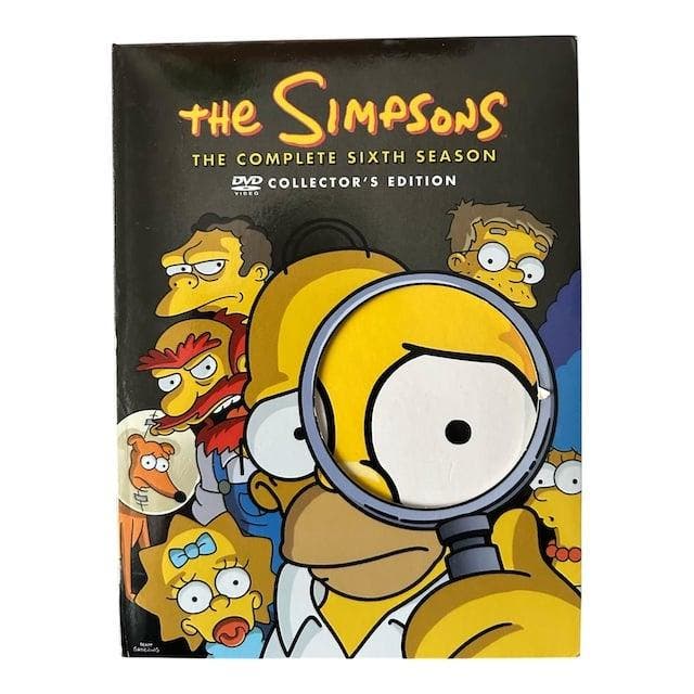 The Simpsons The Complete Sixth Season Collectors Edition, Cd's en Dvd's, Dvd's | Overige Dvd's, Verzenden