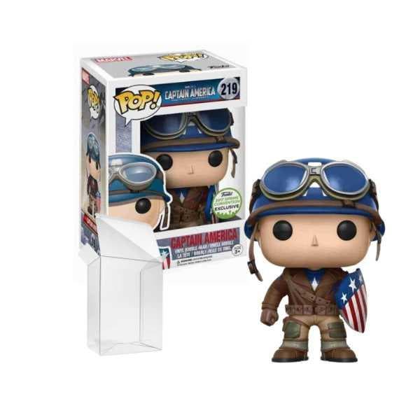 Funko Pop!  Captain America (WWII) #219 Spring Convention, Verzamelen, Poppetjes en Figuurtjes, Nieuw, Verzenden