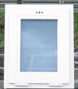 pvc raam , chassis , kozijn , venster 53 x 65, Doe-het-zelf en Bouw, Raamkozijnen en Schuifdeuren, Kunststof, Minder dan 75 cm