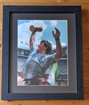 Argentina - hand signed framed photo - Wereldkampioenschap