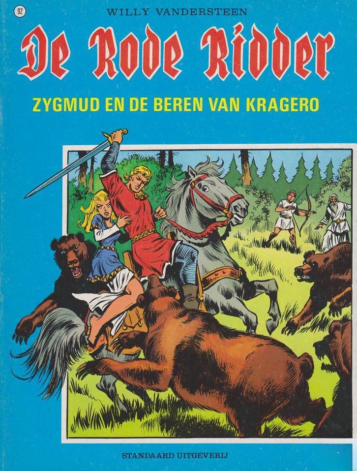 Zygmud en de beren van Kragero / De Rode Ridder / 92, Livres, BD, Envoi