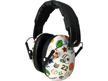 Veiling - BANZ Kids gehoorbeschermer over-ear sport wit EM05, Bricolage & Construction, Protecteurs auditifs
