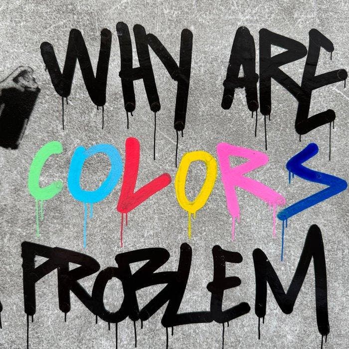 STRINK - Why Colors, Antiek en Kunst, Kunst | Schilderijen | Modern