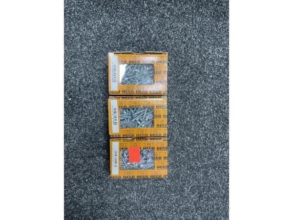 Veiling - 3x Spaanplaatschroeven 4,5x25mm POZ 200 Stuks, Bricolage & Construction, Quincaillerie & Fixations