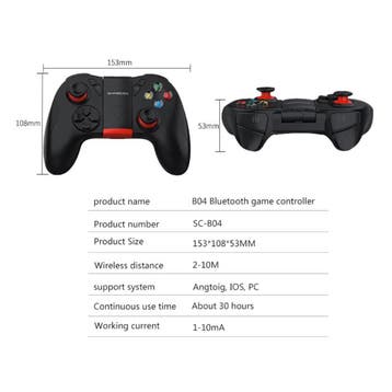 9.0 Virtual Reality 3D Bril 120° Met Controller, Verzenden