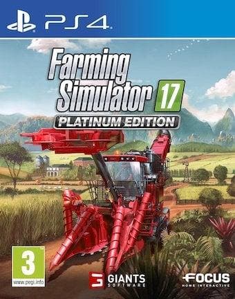 Farming Simulator 17 Platinum Edition (PS4 Games), Games en Spelcomputers, Games | Sony PlayStation 4, Ophalen of Verzenden, Zo goed als nieuw