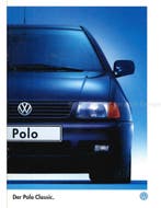 1999 VOLKSWAGEN POLO CLASSIC BROCHURE DUITS, Boeken, Catalogussen en Folders, Ophalen of Verzenden, Nieuw