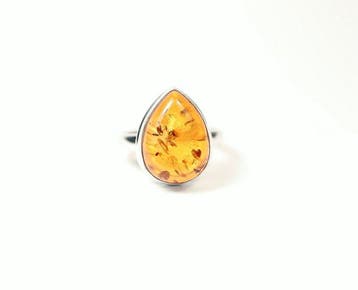 Amber Ring / cabochon / nieuw- 3.95 g - (1), Verzamelen