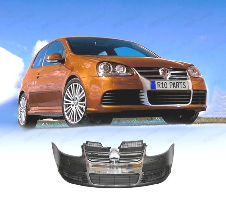 PARE-CHOCS AVANT VW GOLF 5 LOOK R32 CHROMÉ SRA, Autos : Pièces & Accessoires, Carrosserie & Tôlerie, Envoi