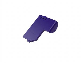 Gamecube Serial Port 2 cover - Purple, Verzenden