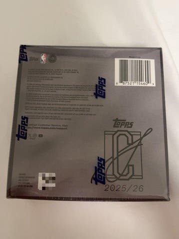 2025/26 Topps NBA Signature Class - 1 Sealed box - Good (GD), Collections