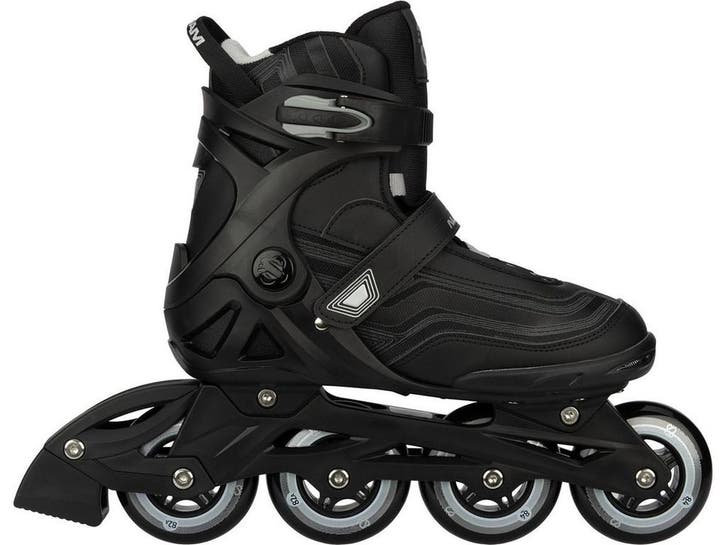 Nijdam Gear Up - Inlineskates - Semi-softboot - Zwart - Maat, Kinderen en Baby's, Speelgoed | Overig, Nieuw, Verzenden