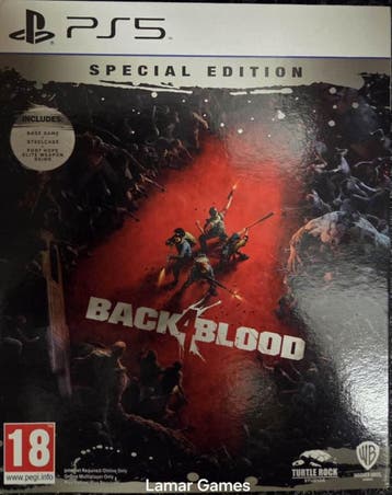 Back 4 blood steelbook edition (ps5 tweedehands game), Ophalen of Verzenden