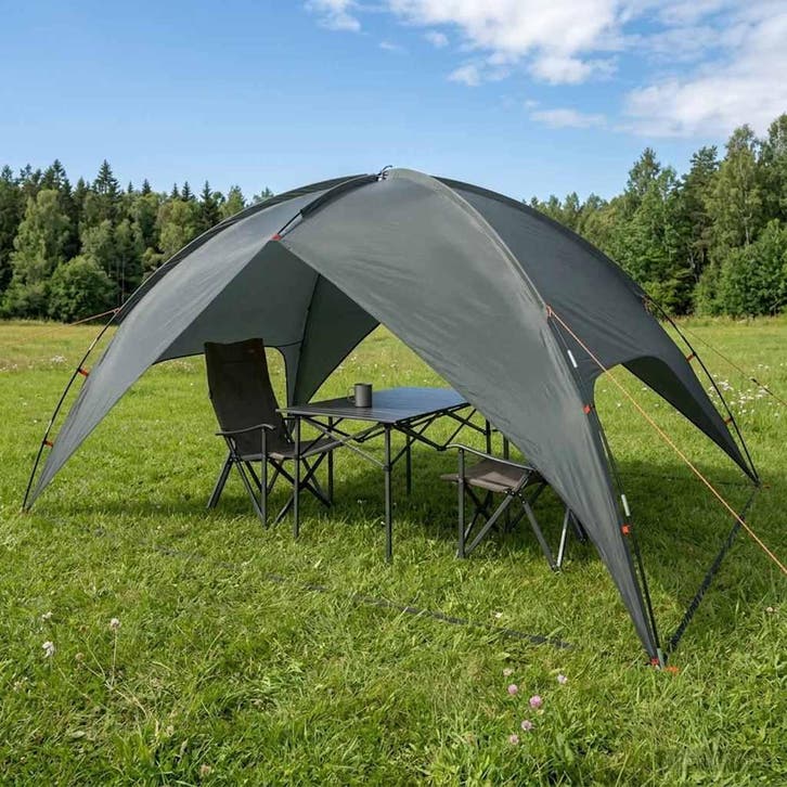 vidaXL Campingtent met waterdichte regenfly 4-persoons Leger, Caravanes & Camping, Tentes, Envoi