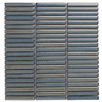 Wand Mozaïek Tegels Kitkat Factory Keramiek Grijs Blauw -.., Nieuw, Ophalen of Verzenden, 20 tot 40 cm, 10 m² of meer