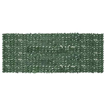vidaXL Balkonscherm met donkergroene bladeren 400x150 cm, Verzenden
