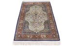 Signed Semi-Antique Silk Hereke Carpet with ~1 Mio. Knots/m²