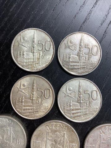 Belgique. 1948-1976, lot 13 tuks (Sans prix de réserve)