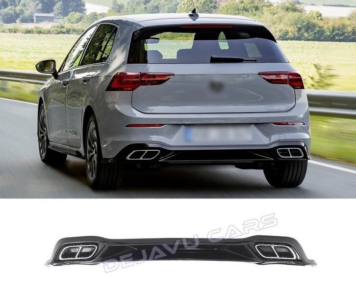 R Line Look Diffuser voor Volkswagen Golf 8 Hatchback R line, Autos : Divers, Tuning & Styling, Enlèvement ou Envoi