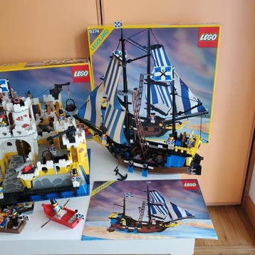Lego Set - Pirates - Eldorado Fortress - Caribbean Clipper