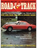 1968 ROAD AND TRACK MAGAZINE JANUARI ENGELS, Nieuw