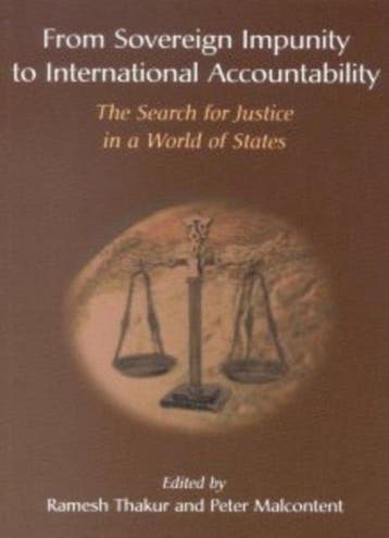 From Sovereign Impunity to International Accountability, Verzenden, Gelezen, United Nations University