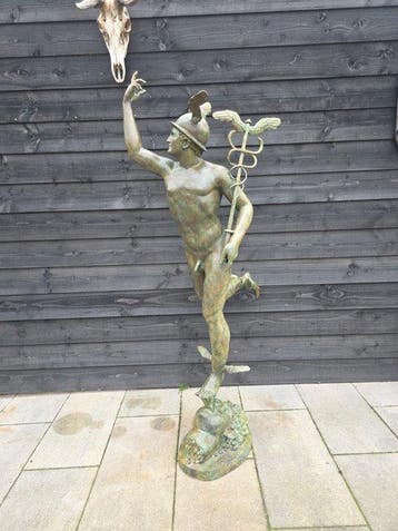 Beeld, XL Bronze Mercury - 193 cm - Brons - 2026