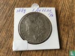 Verenigde Staten 1 dollar 1889 (zilver - zonder letter), Postzegels en Munten, Munten | Amerika, Verzenden, Losse munt, Goud