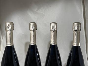 2021 Ferghettina, Satèn - Franciacorta - 4 Flessen (0.75