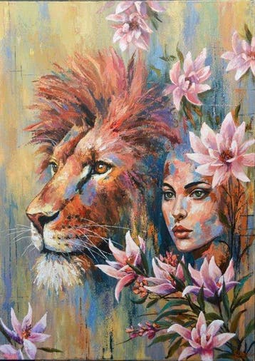 Isak W Koch - Spirit Animals - Collection 001 (Lion) & 002