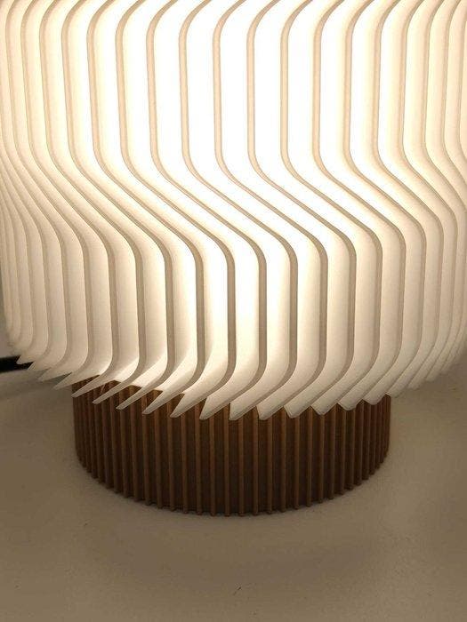 Lumovim - Lampe de table - Lavalamp - Biopolymère, Antiek en Kunst, Kunst | Designobjecten