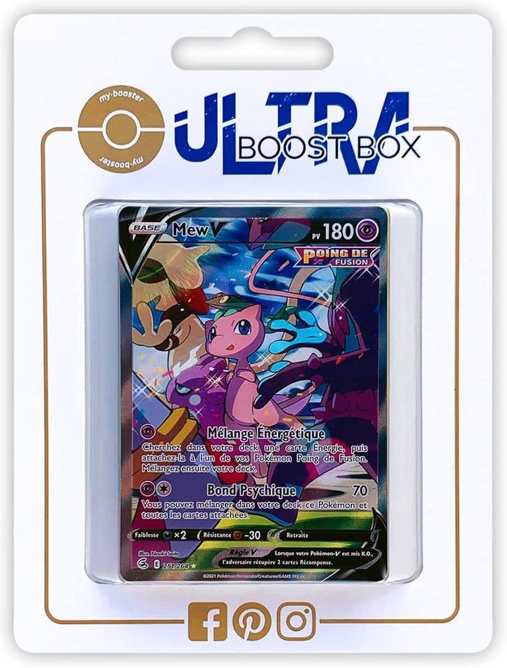 Pokemon Mew V Box 10 kaarten | Tweede kansje | OP = OP, Hobby en Vrije tijd, Verzamelkaartspellen | Pokémon, Meerdere kaarten