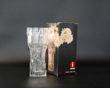Iittala - Tapio Wirkkala - Vaas - Glas - Avena 3429-240