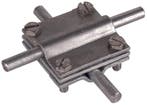 Dehn Cross Unit St Tzn For Rd 8-10mm Fl 30mm Intermontage, Verzenden