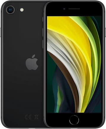 (als) Nieuw Apple iPhone SE (model 2020) 64GB black + 24, Telecommunicatie, Ophalen of Verzenden, Nieuw
