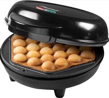 2dekans | Bestron Bubble-Wafelijzer ABWM700Z - 750W met, Ophalen of Verzenden