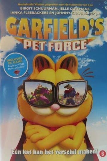 Garfields Pet Force + pc game op DVD, Verzenden, Nieuw in verpakking