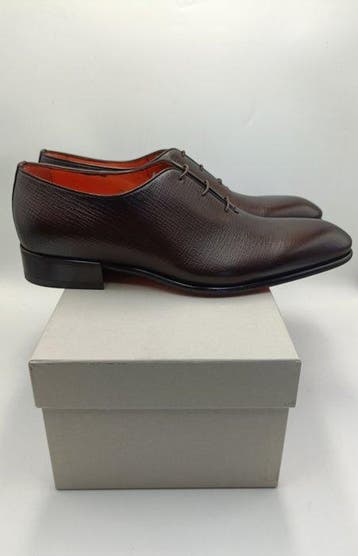 Santoni - Veterschoenen - Maat: EU 40 - Nieuw in doos