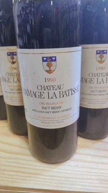 1990 Chateau Ramage La Batisse - Haut-Médoc Cru Bourgeois -