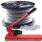 Staalkabel 4 mm 100 meter Voordeelpakket, Verzenden