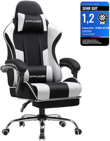 GTPLAYER Gaming stoel, stof, bureaustoel, massage gamingstoe, Verzenden, Nieuw